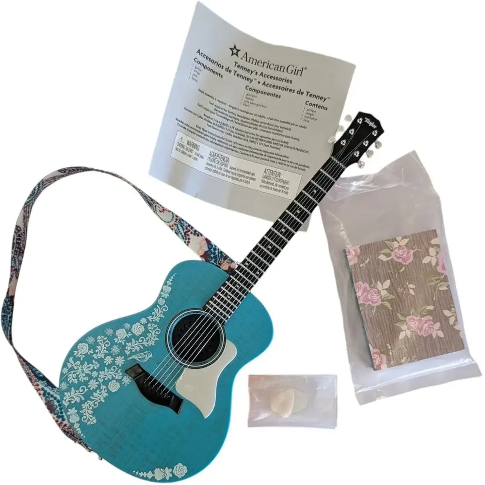 American Girl Tenney Grant Tenney's Accessories Complete Retired in Box Guitar